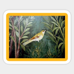 Livia's Golden Oriole Sticker